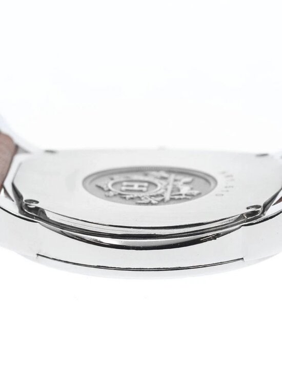 HERMES H watch Rondo HR1.510 Date white Dial Quartz Ladies Watch_942564